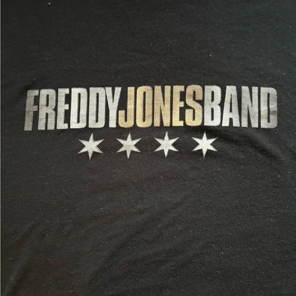 Freddy jones band xxl size black t shirt - Picture 2 of 4